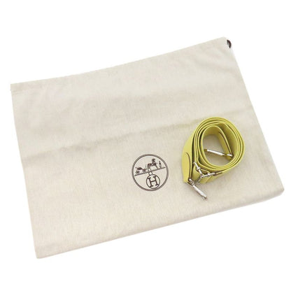 Hermes Shoulder Bag Evelyn 3 PM Vaux-Epson Joanne Pouss in Silver Hardware