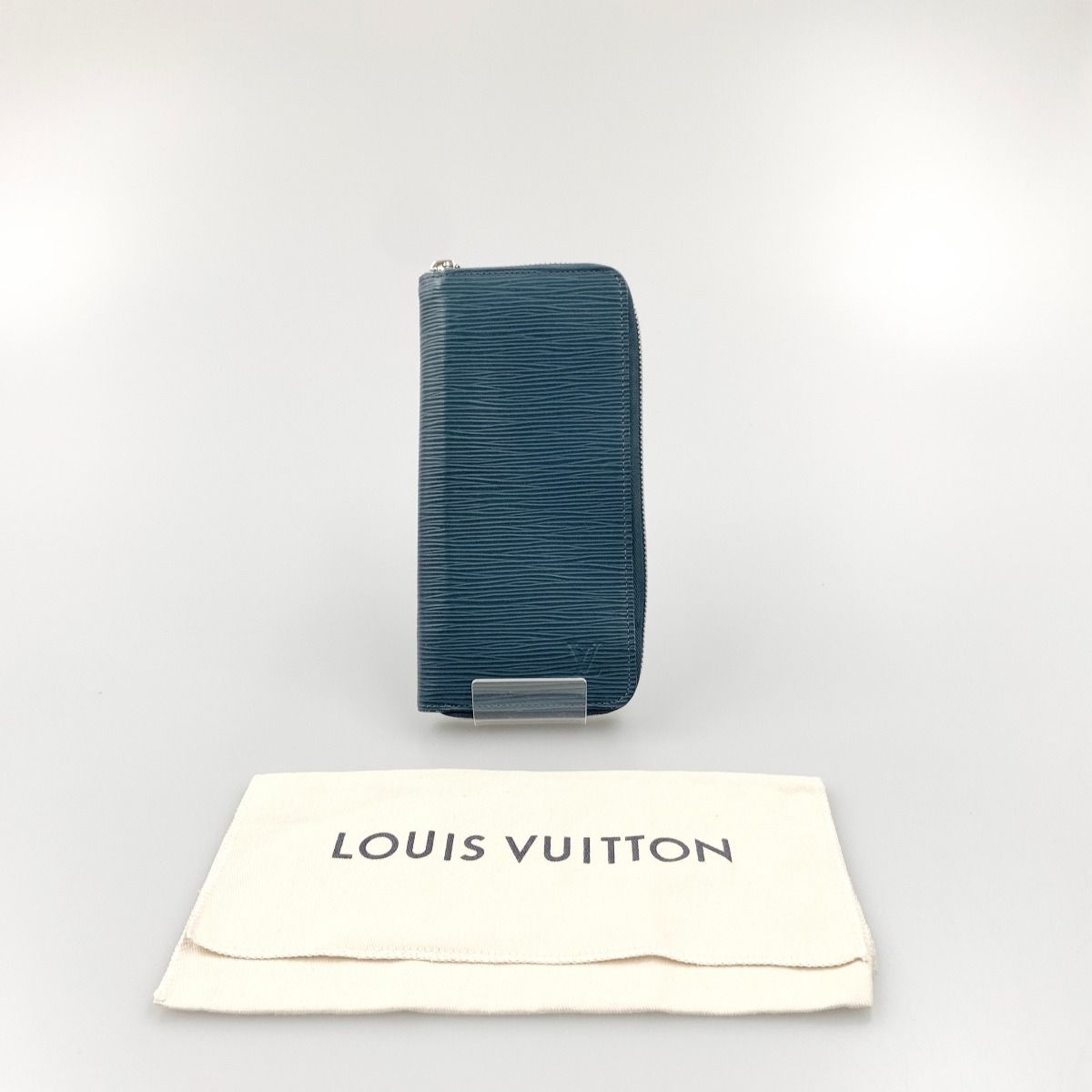 Louis Vuitton Epi Zippy Wallet Vertical Round Zipper Long Wallet M60966 Blue