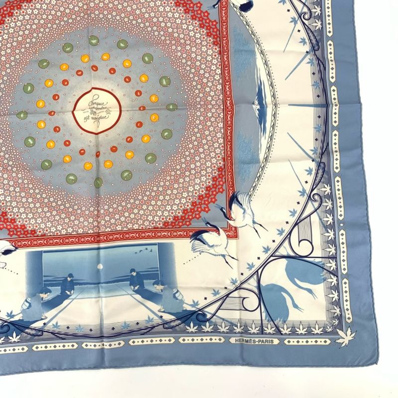 Hermes Carre 90 Chaque Rencontre EST Unique Once In A Lifetime Scarf