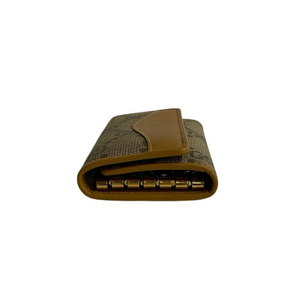 Gucci GG Logo Canvas Leather Key