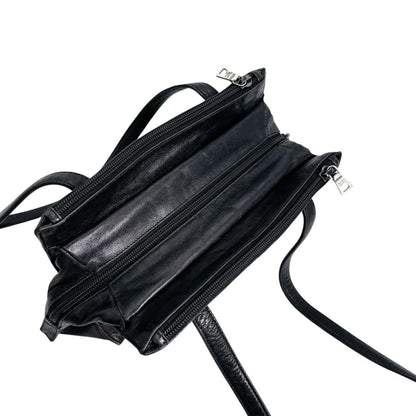 Prada Tote Bag Logo Shape Pressed Black