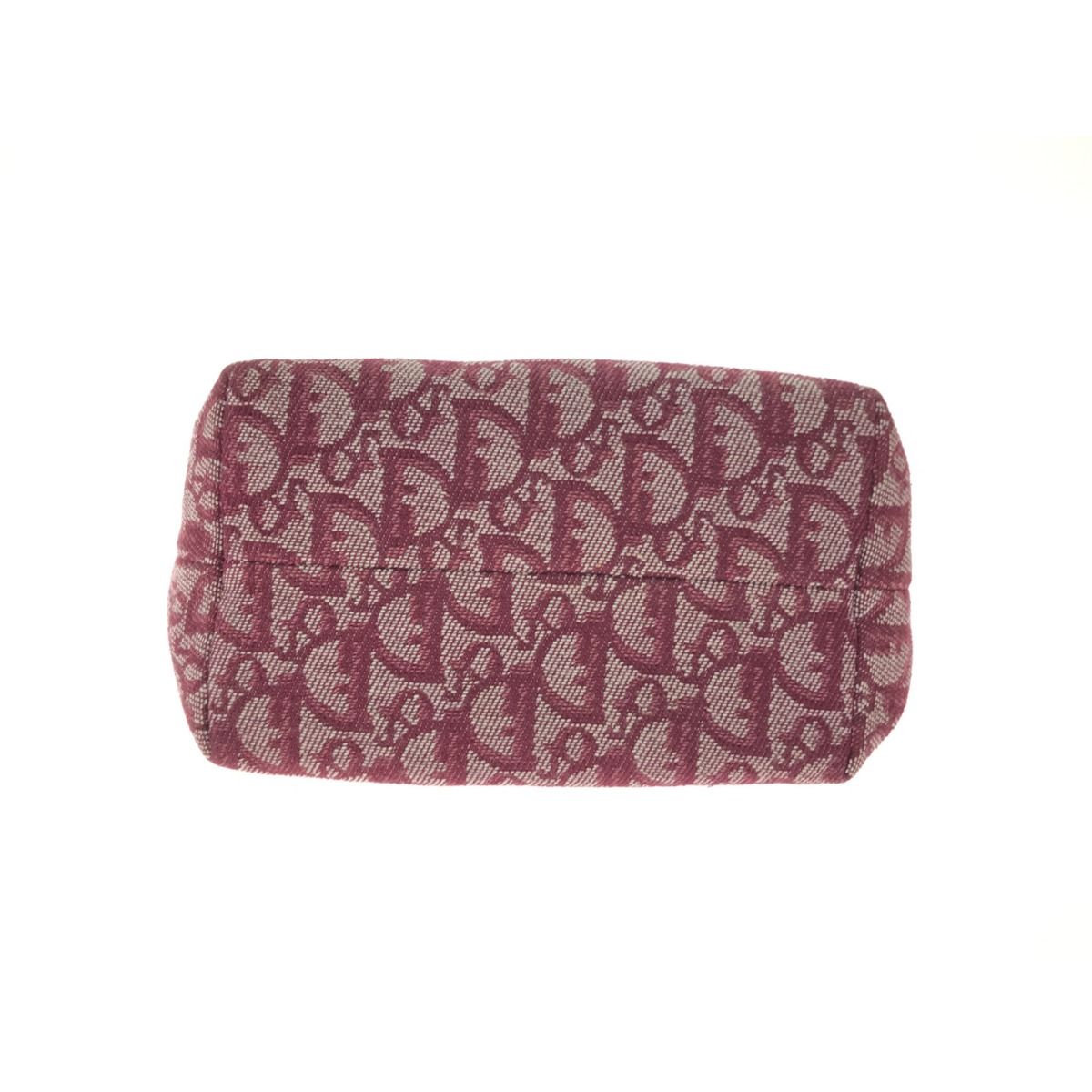 Christian Dior Handbag Cm0093 Trotter Pattern Bordeaux