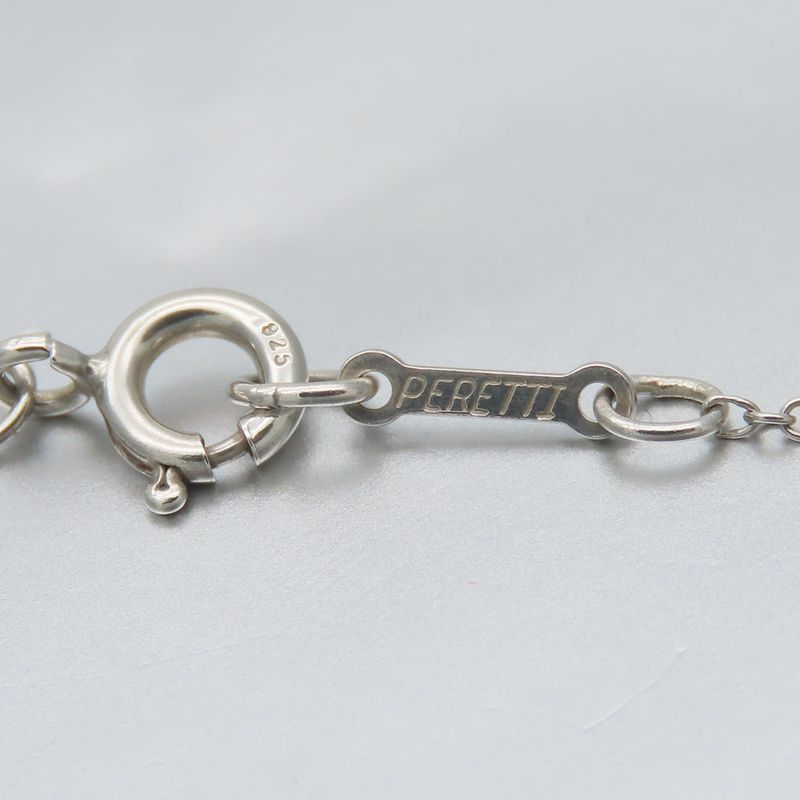 Tiffany & Co Necklace Full Heart 925 Silver Approx 3.5g Silver Elsa Peretti