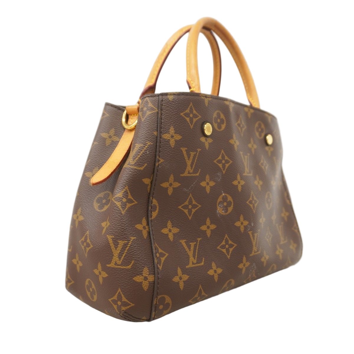 Louis Vuitton Handbag Monogram Montaigne BB Brown 2-Way — view 2
