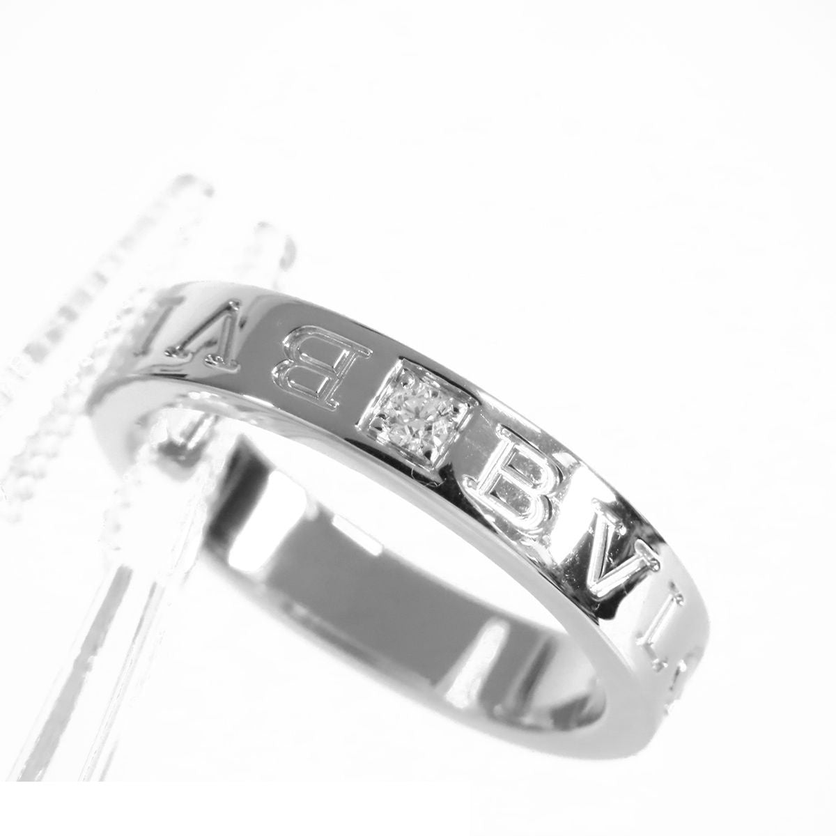 Bvlgari Ring White Gold 18k Diamond — view 4