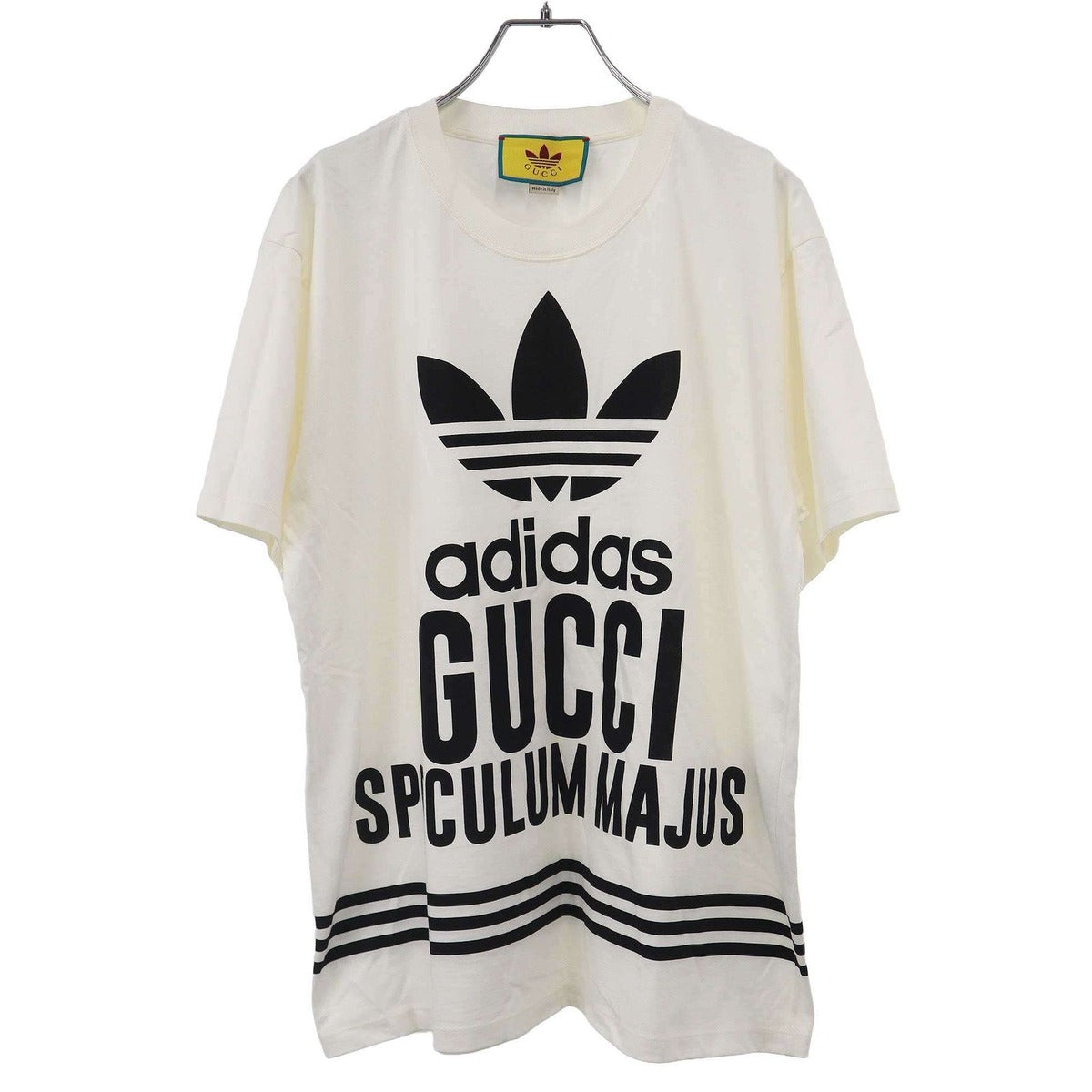 Gucci Adidas Print T-Shirt White