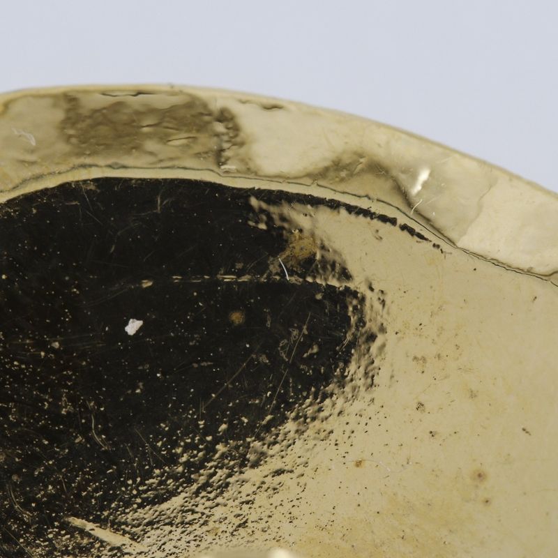 Chanel Coco Mark Matelasse Vintage Gold Plated 26 Ladies 39.8g Earrings