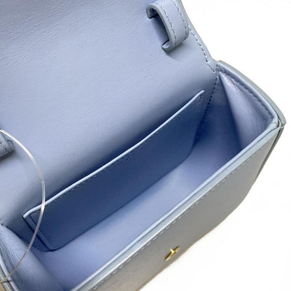 Celine Shoulder Bag Mini Claude Light Blue Mini Bag With Detachable Strap