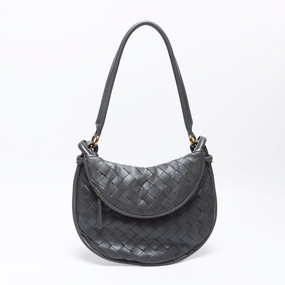 Bottega Veneta Shoulder Bag Intrecciato Gemelli Leather