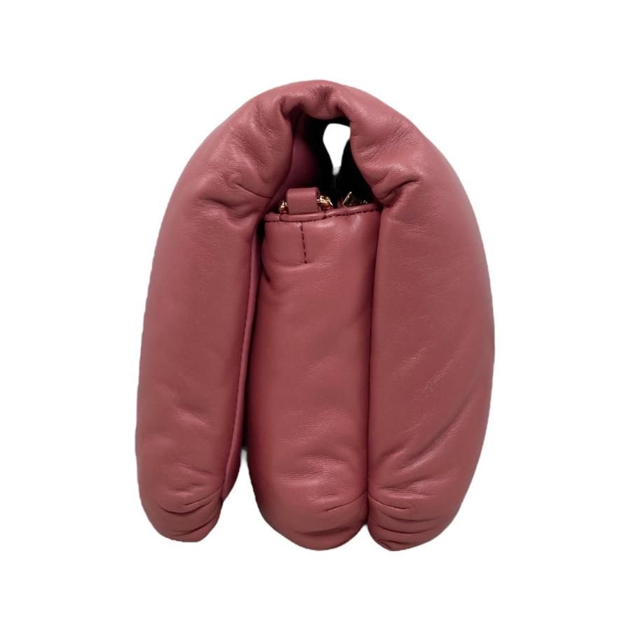 Loewe Shoulder Bag Puffergoya Bag Ap40p41x01 Lambskin Anagram Plum Rose Pink