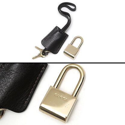 Gucci Boston Bag 206500 Guccissima Brown Travel Large Capacity