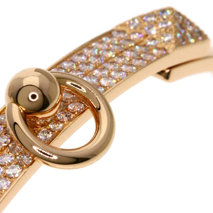 Hermes Collier De Cyan Diamond ST Bracelet 18K Pink Gold Ladies