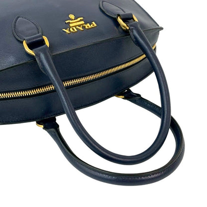 Prada Logo Leather 2-Way Shoulder Bag Mini — view 4