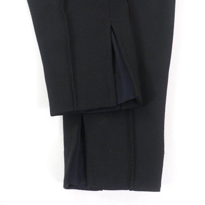 Prada 2023 P235h Virgin Wool Bottoms Pants Black 36 Ladies