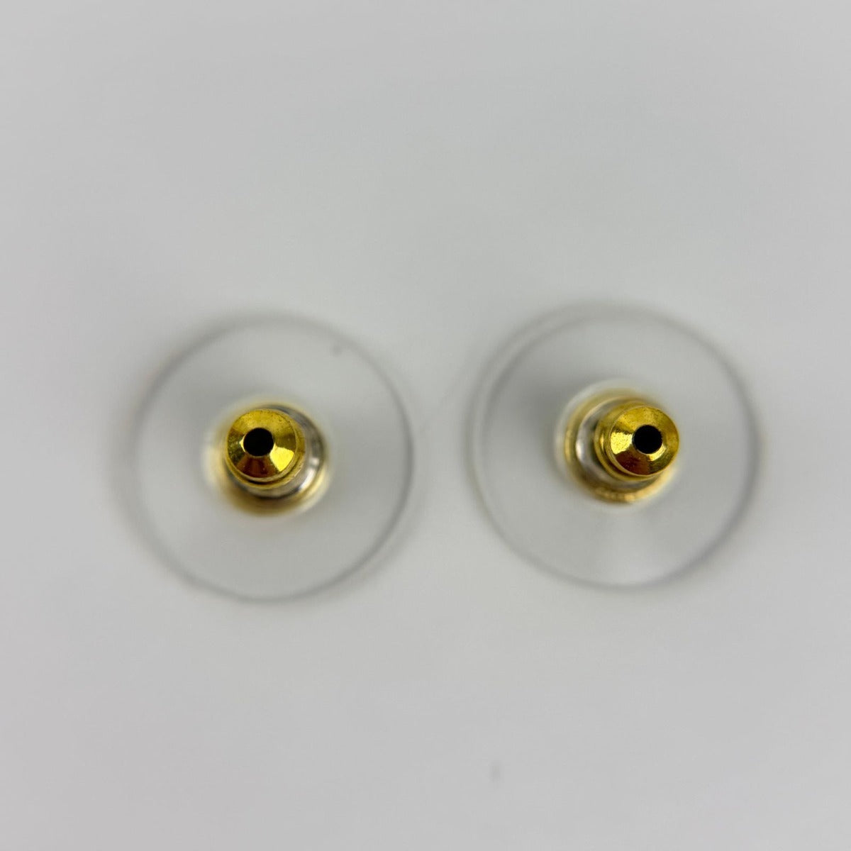 Chanel CC Logo Earrings Gold Vintage — view 11