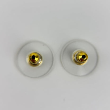Chanel CC Logo Earrings Gold Vintage — view 11