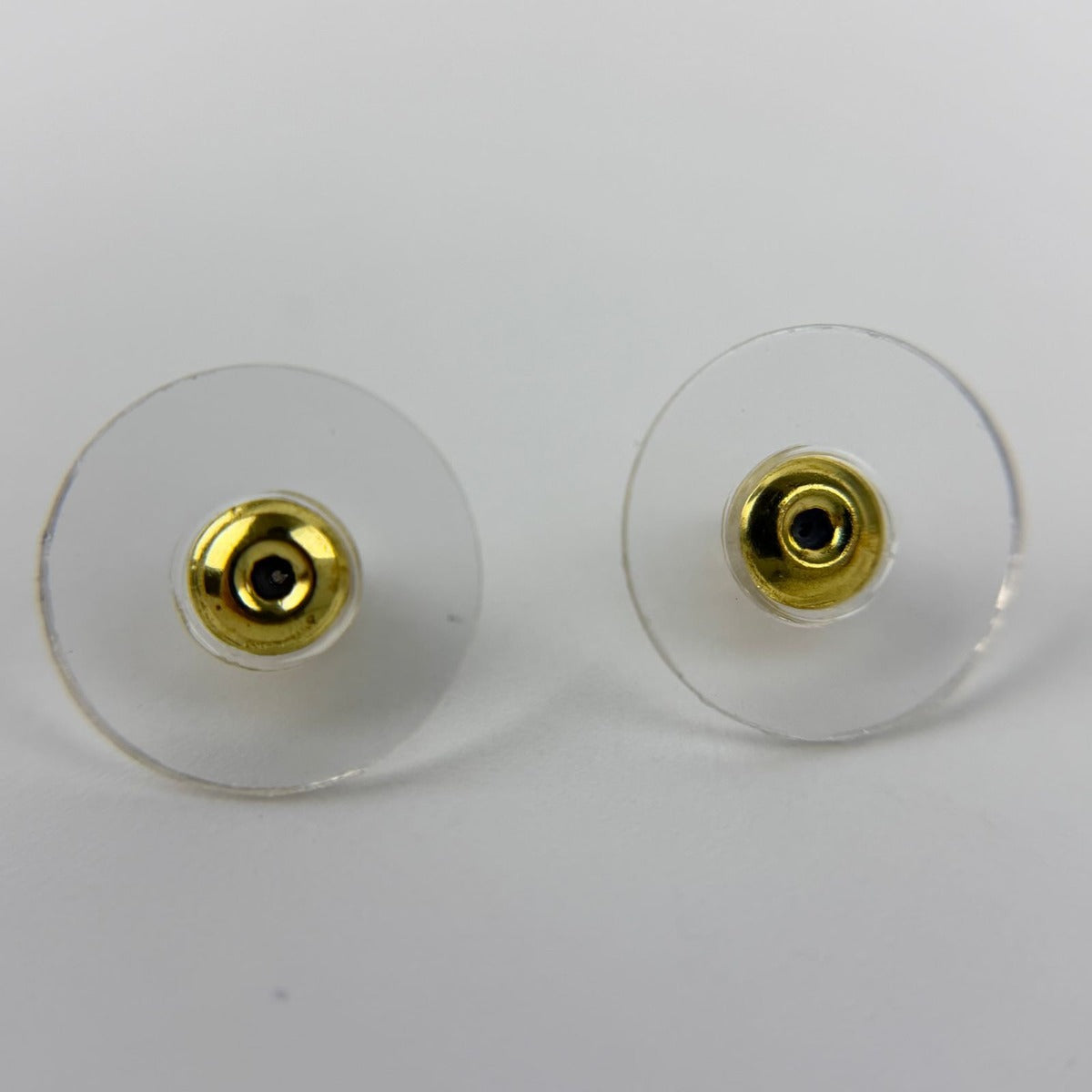 Chanel CC Logo Earrings Gold Vintage — view 10