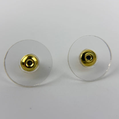 Chanel CC Logo Earrings Gold Vintage — view 10