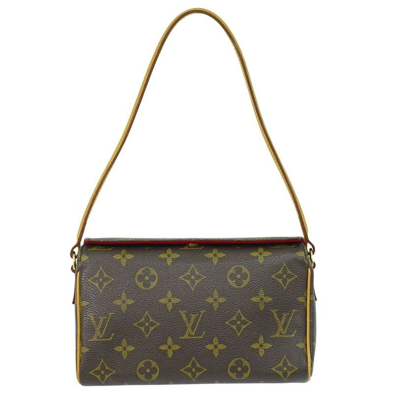 Louis Vuitton Recital Monogram Handbag Brown
