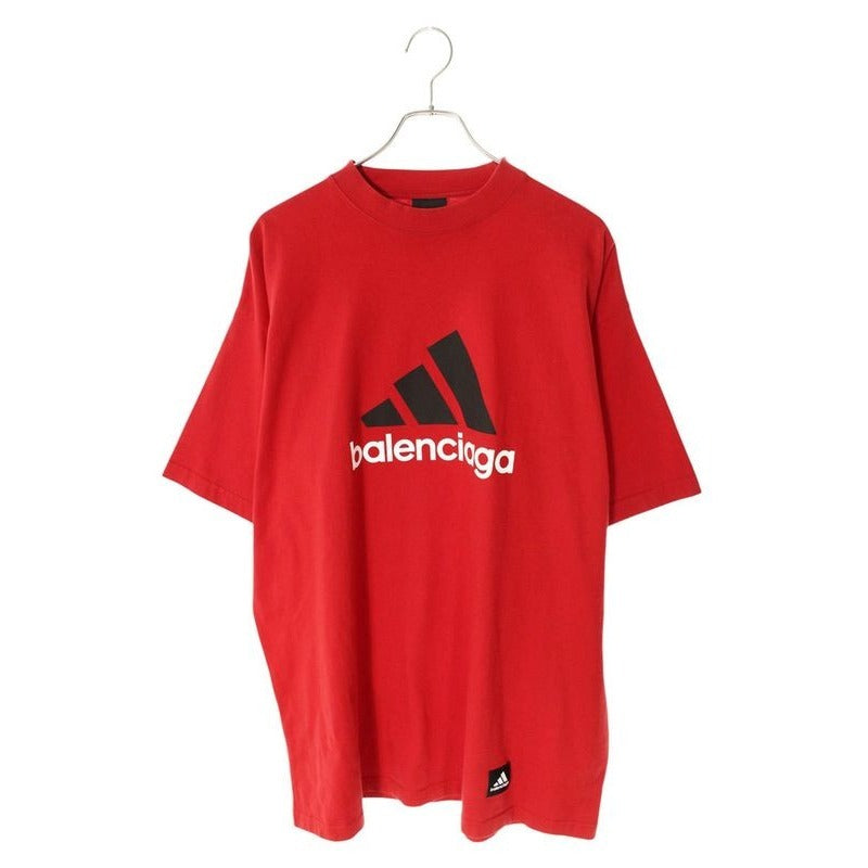 Balenciaga Adidas 23 SS Tnva6 Logo Print Oversize T-Shirt Men 2