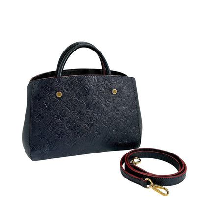 Louis Vuitton Empreinte Montaigne BB Marine Rouge Shoulder Bag