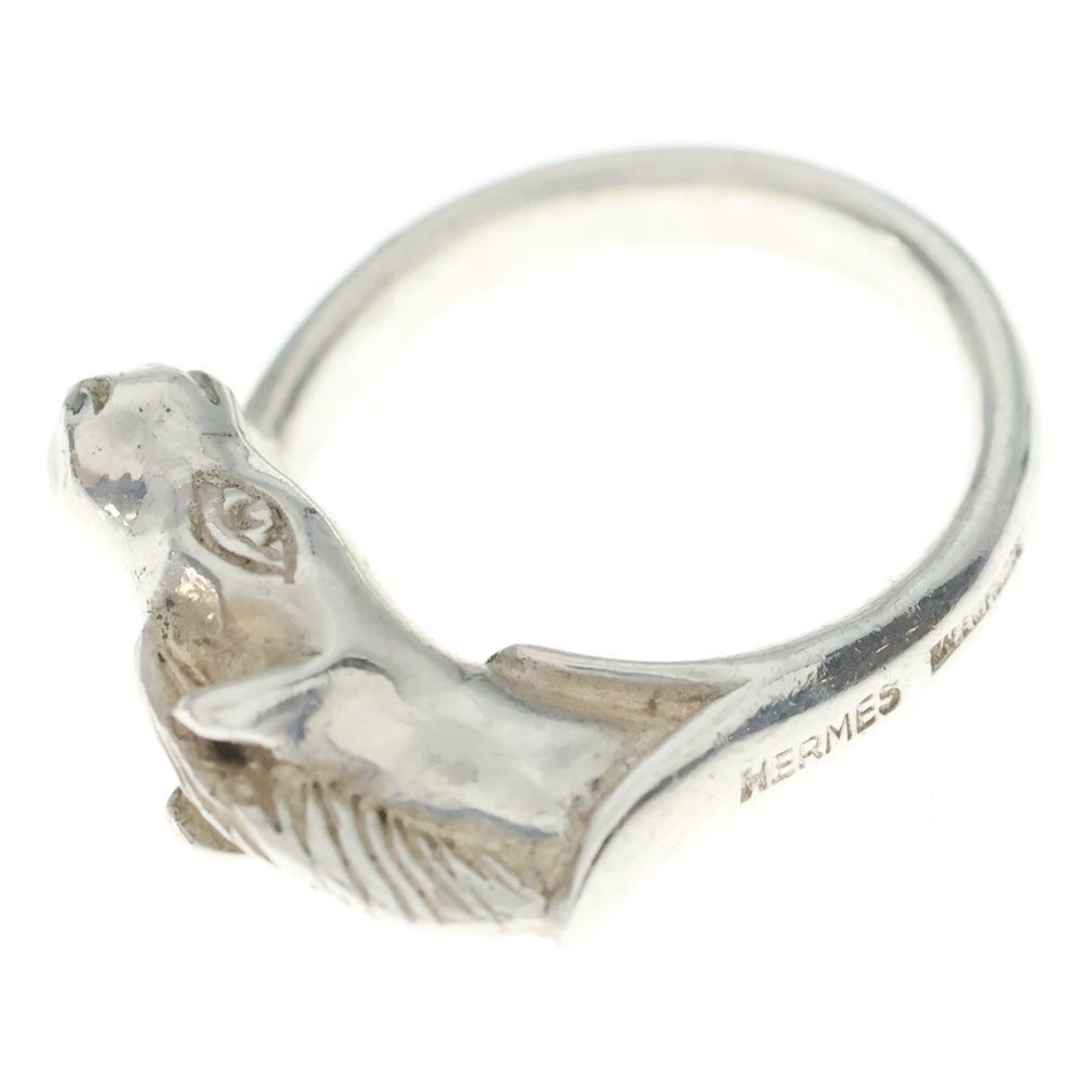 Hermes Chevalhos Ring 925 Sterling Silver