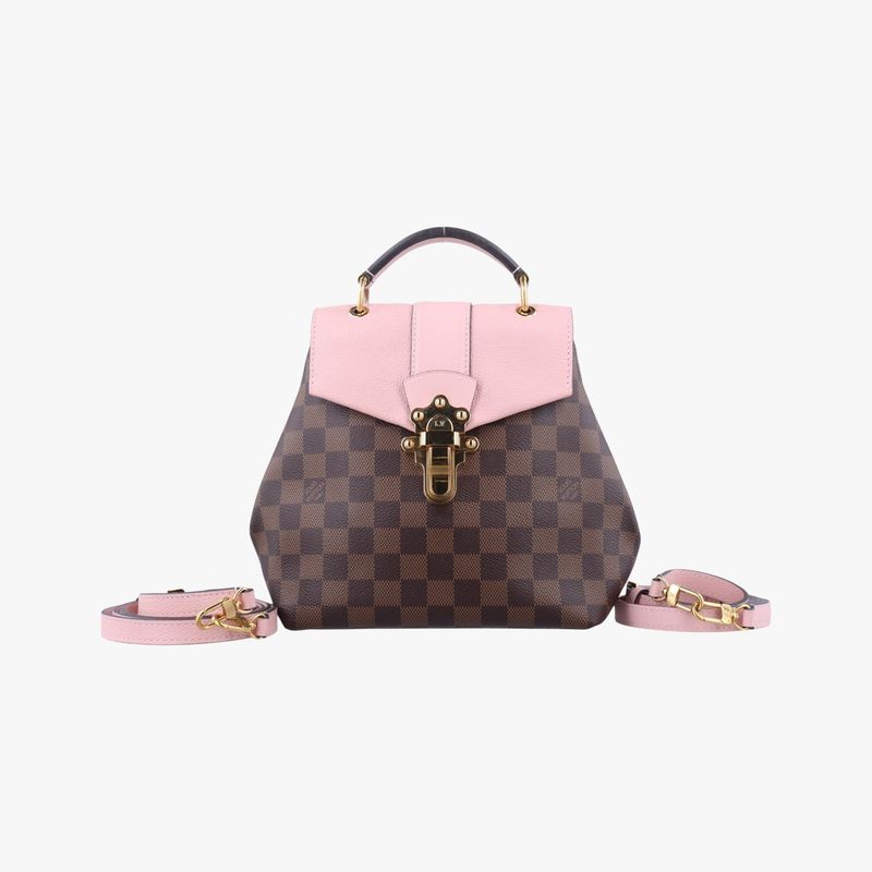 Louis Vuitton Daypack Clapton Ebène X Magnolia Monogram Canvas And Calfleather