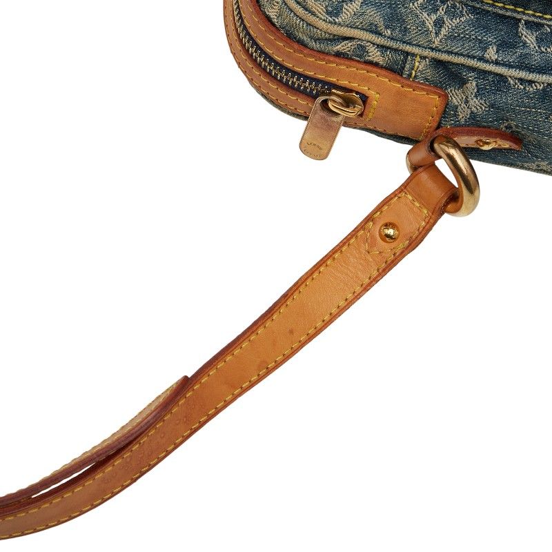 Louis Vuitton Monogram Denim Camera Bag Crossbody Shoulder Bag M95348 Blue
