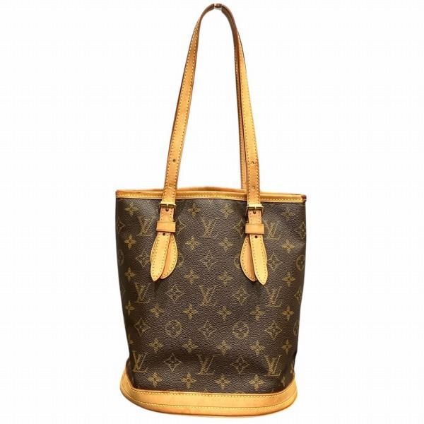 Louis Vuitton Monogram Petit Bucket M42238 Bag Tote Bag Shoulder Bag Unisex