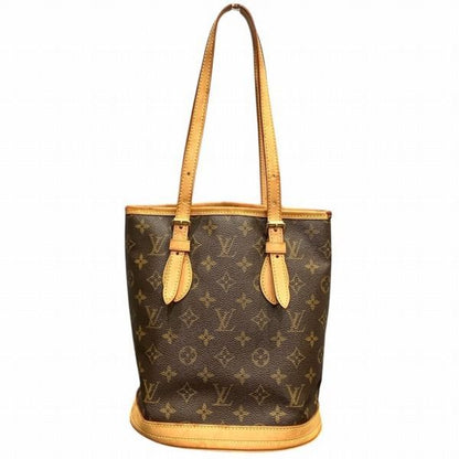 Louis Vuitton Monogram Petit Bucket M42238 Bag Tote Bag Shoulder Bag Unisex