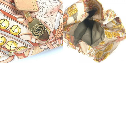 Loewe Shoulder Bag All Over Canvas Orange