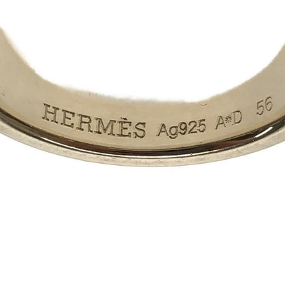 Hermes Collierd Chien GM Silver 925 Ring #56 Size 15 16.0g Rings Accessories