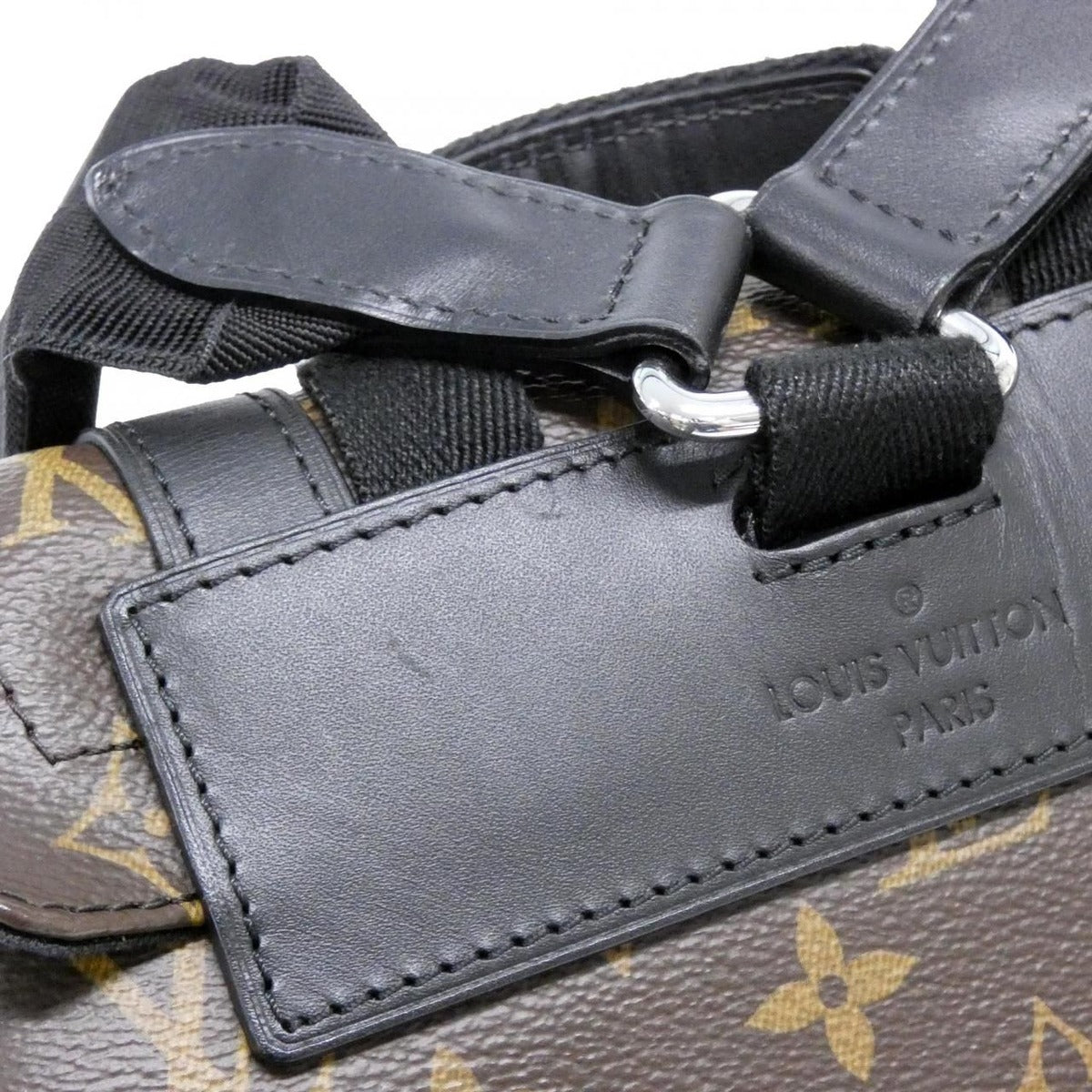 Louis Vuitton Monogram Macassar Christopher MM Backpack — view 4