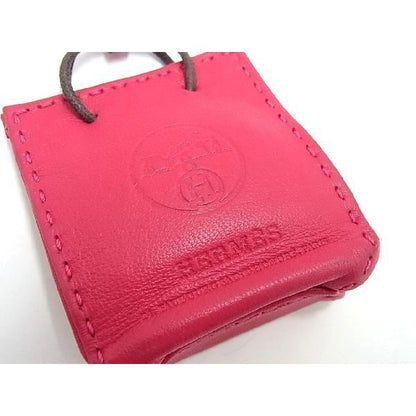 Hermes Sac Oranje Anjomiro Shopper Shape Bag Charm Pink — view 3