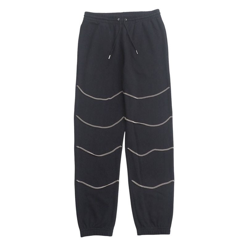Celine Pants Size L Sweat Jogger Silver Chain Decoration