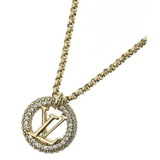 Louis Vuitton Necklace Gold
