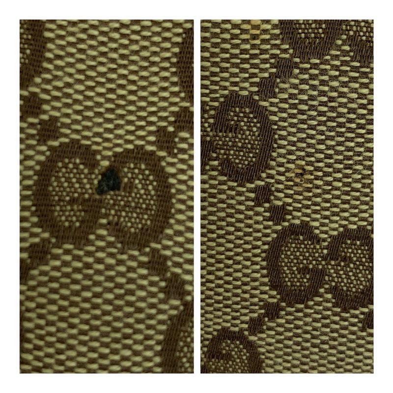 Gucci Beige Brown Gold Hardware GG Canvas 002 1098 Tote Bag Shoulder Bag Women