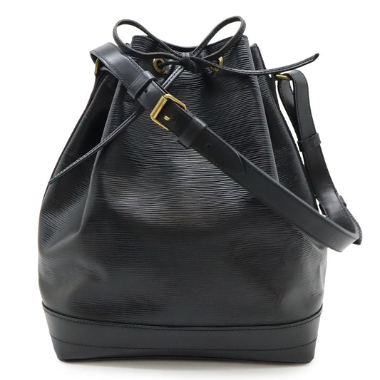 Louis Vuitton Epi Noe Shoulder Bag Semi Drawstring Noir