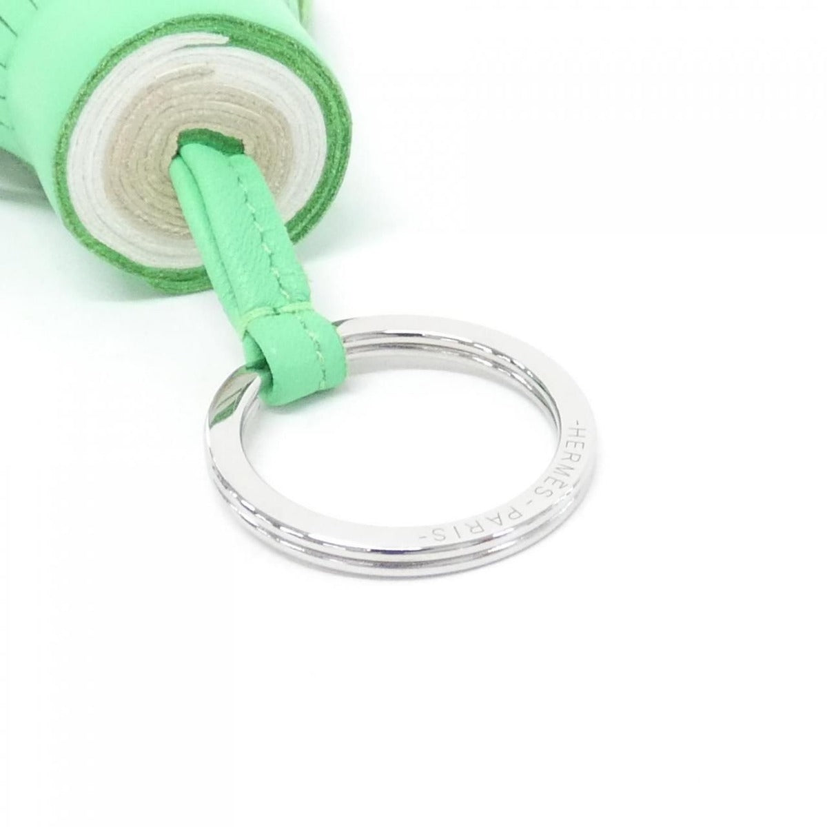 Hermes Carmen Tricolor Key Ring — view 5