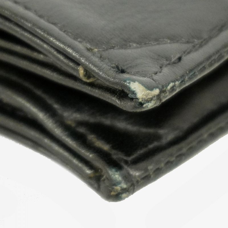 Chanel Tote Bag Chain Lambskin Black Gold Hardware Women