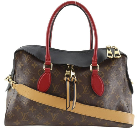 Louis Vuitton Tuilet 2-Way Shoulder Monogram Canvas Brown Handbag