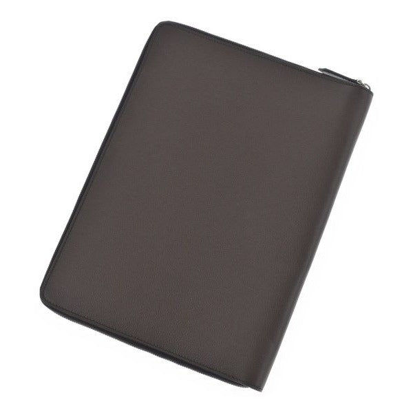Fendi Clutch Leather Brown — view 2