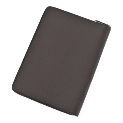 Fendi Clutch Leather Brown — view 2