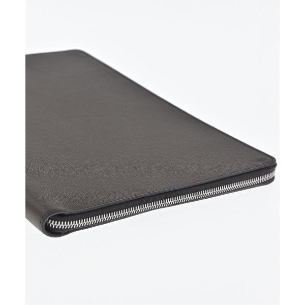 Fendi Clutch Leather Brown — view 7