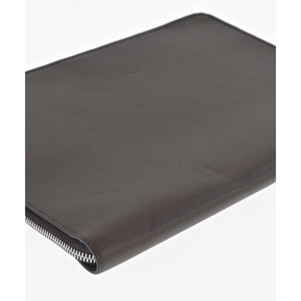Fendi Clutch Leather Brown — view 8