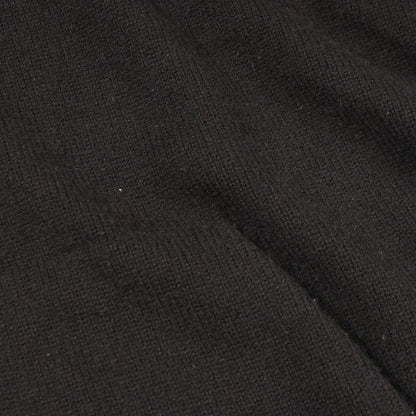 Celine Hoodie Logo Knit Black Wool Cashmere — view 6