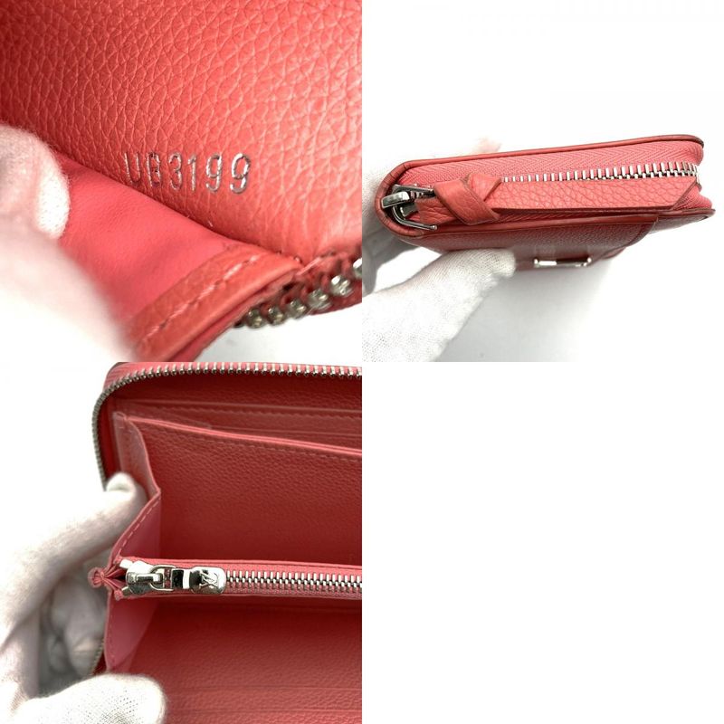 Louis Vuitton M69066 Zippy Lock Me Long Wallet Blossom Pink Leather Women