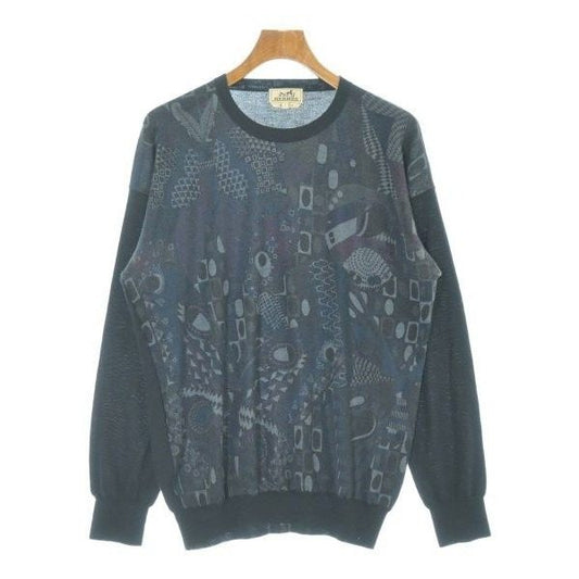 Hermes Knit Sweater Navy