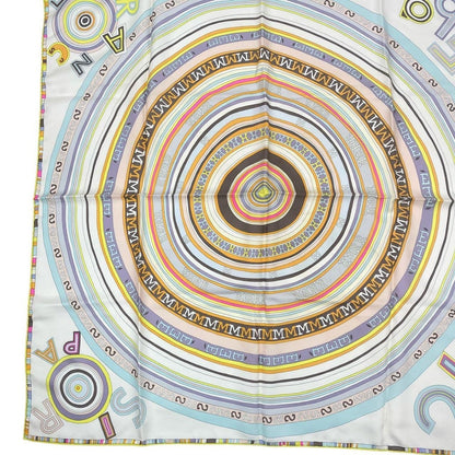 Hermes Scarf Silk Carre 90 France Paris 24 Fbg Multicolor — view 4