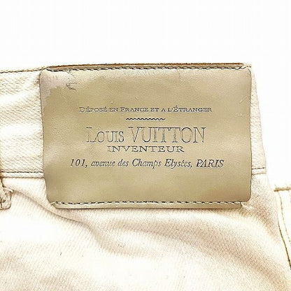 Louis Vuitton White 44 Size Rm061 Midp81ct1 Apparel Pants Denim Men's